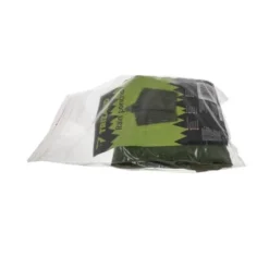 Regnponcho PVC grön 127x100 cm unisex med knappar