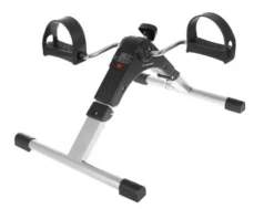 Rehabiliteringscykel 2i1 mini för armar & ben hopfällbar med LCD