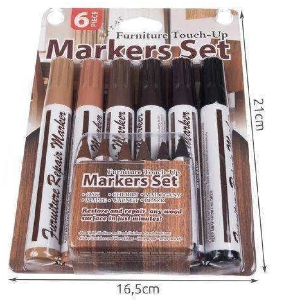 Reparationspenna till Möbler och Panel - 12-pack