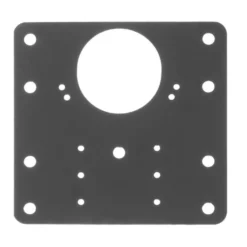 Reparationsplattor / Gångjärnsförstärkning i rostfritt stål 4-pack