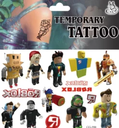 Roblox tatueringar - 4 ark - Barn tatueringar