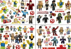 Roblox tatueringar - 4 ark - Barn tatueringar