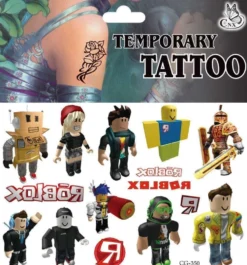 Roblox tatueringar - 4 ark - Barn tatueringar