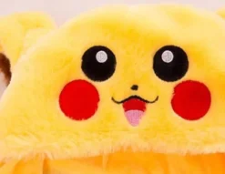 Rolig plysch Pikachu hatt, öronrörelsehoppa, Cosplaydräkter