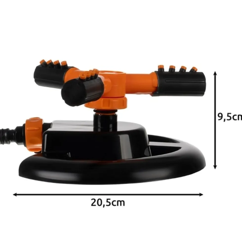Roterande trädgårdssprinkler 360°