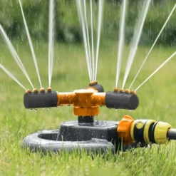 Roterande trädgårdssprinkler 360°
