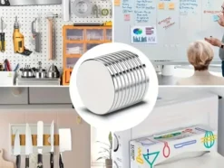 Runda Neodymmagneter för Hobby och Teknik 10-pack