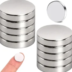 Runda Neodymmagneter för Hobby och Teknik 10-pack