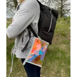 Ryggsäck för handbagage med kosmetikväska 17 liter