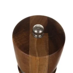 Salt- och pepparkvarn set 2-pack akaciaträ 21 cm keramisk kvarn