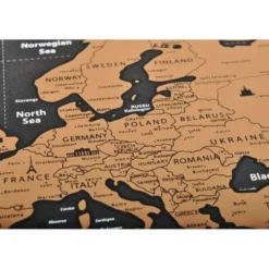 Scratch Map världskarta 82 x 59 cm