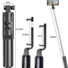 Selfiestick / tripod mobilstativ med bluetooth fjärrkontroll