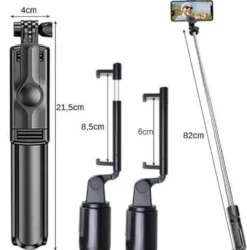 Selfiestick / tripod mobilstativ med bluetooth fjärrkontroll