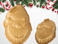 Silikonbakform jultomte 1 st guld