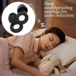 Silikonöronproppar med ljuddämpning och fodral