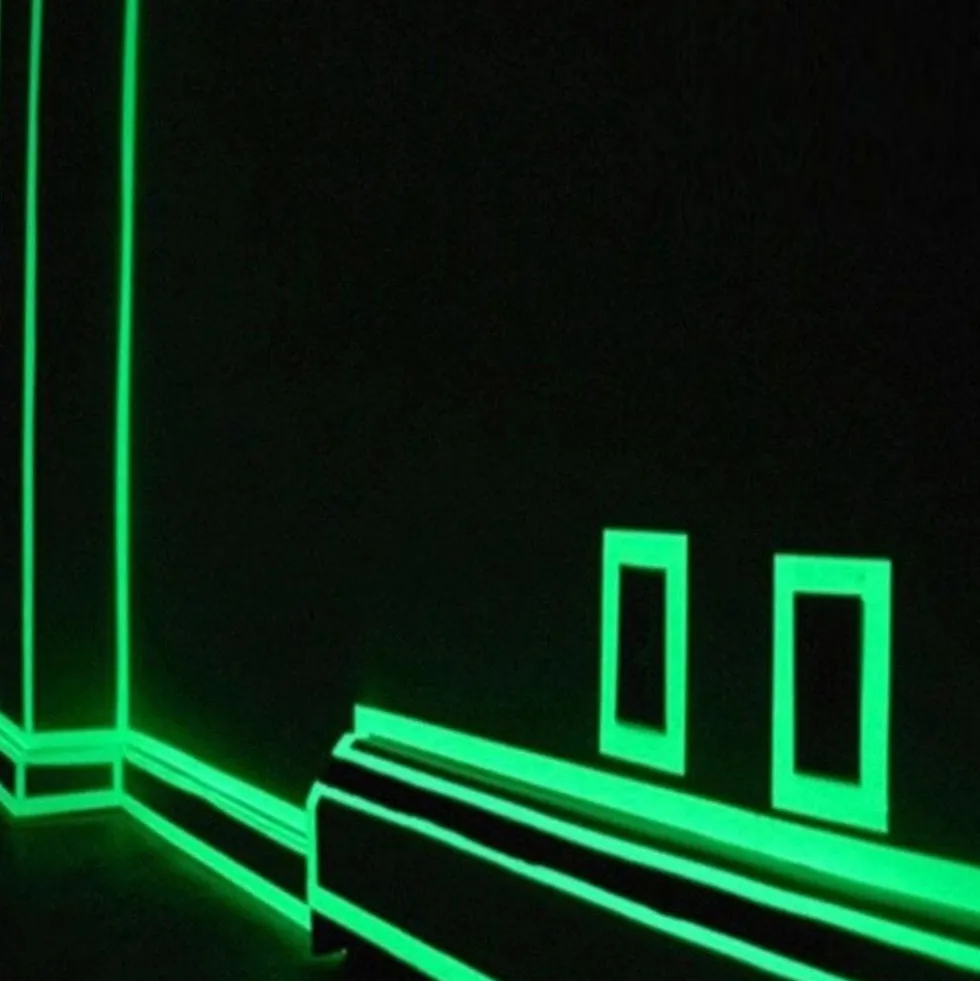 Självlysande tejp / Glow in the dark