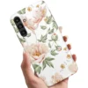Skal Blommönster för Samsung Galaxy S24