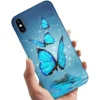Skal Glittrande Fjärilar för iPhone X/XS