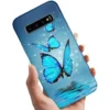 Skal Glittrande Fjärilar för Samsung Galaxy S10