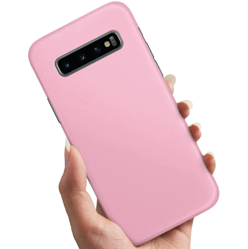 Skal Ljusrosa för Samsung Galaxy S10