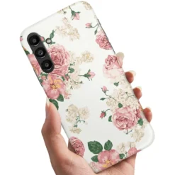 Skal Retro Blommor för Samsung Galaxy S24