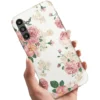 Skal Retro Blommor för Samsung Galaxy A56 5G