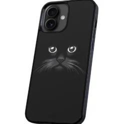 Skal Svart Katt för iPhone 16