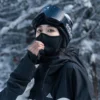 Skidmask med ventil / MC-mask i neopren