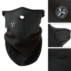 Skidmask med ventil / MC-mask i neopren