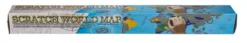 Skrapkarta / Scratch Map världskarta