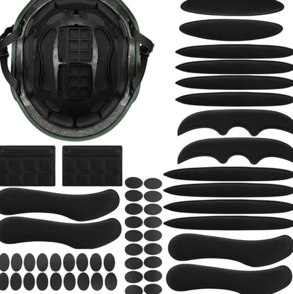 Skumkuddar för hjälm 54-pack