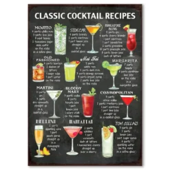 Skylt / Drinkmeny Cocktailrecept