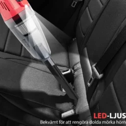 Sladdlös handdammsugare 2-i-1 med 2 batterier – 5500 Pa, HEPA, LED