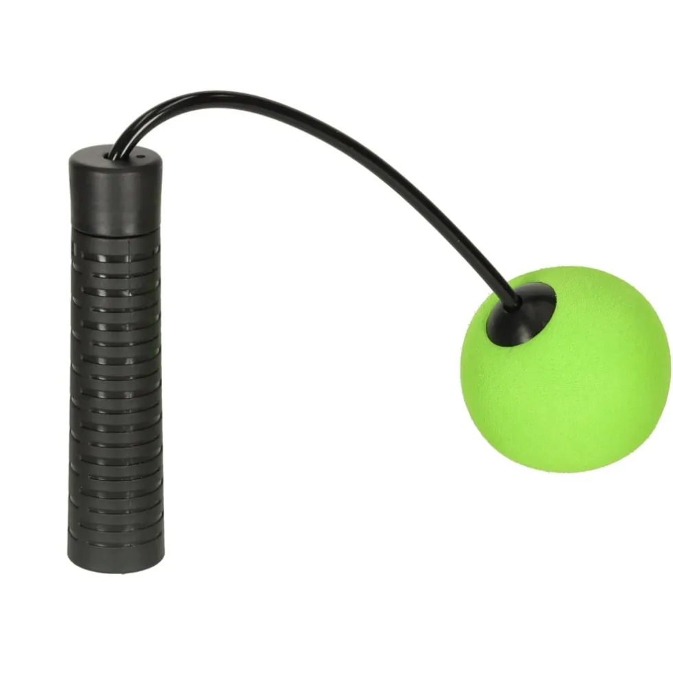 Sladdlöst hopprep utan lina med motståndsbollar, 2 handtag 38 cm
