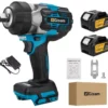 Slagskruvdragare 2800Nm 1/2" Borstlös– Kompatibel med Makita 18V Batteri – Batteridriven Mutterdragare för Däckbyte