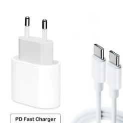 Snabbladdare USB-C - Adapter 20W + Kabel 2m