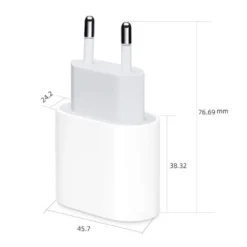 Snabbladdare USB-C - Adapter 20W + Kabel 2m