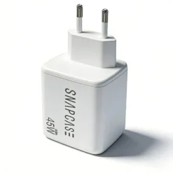 Snapcase TravelCharger 45W GaN USB-C laddare