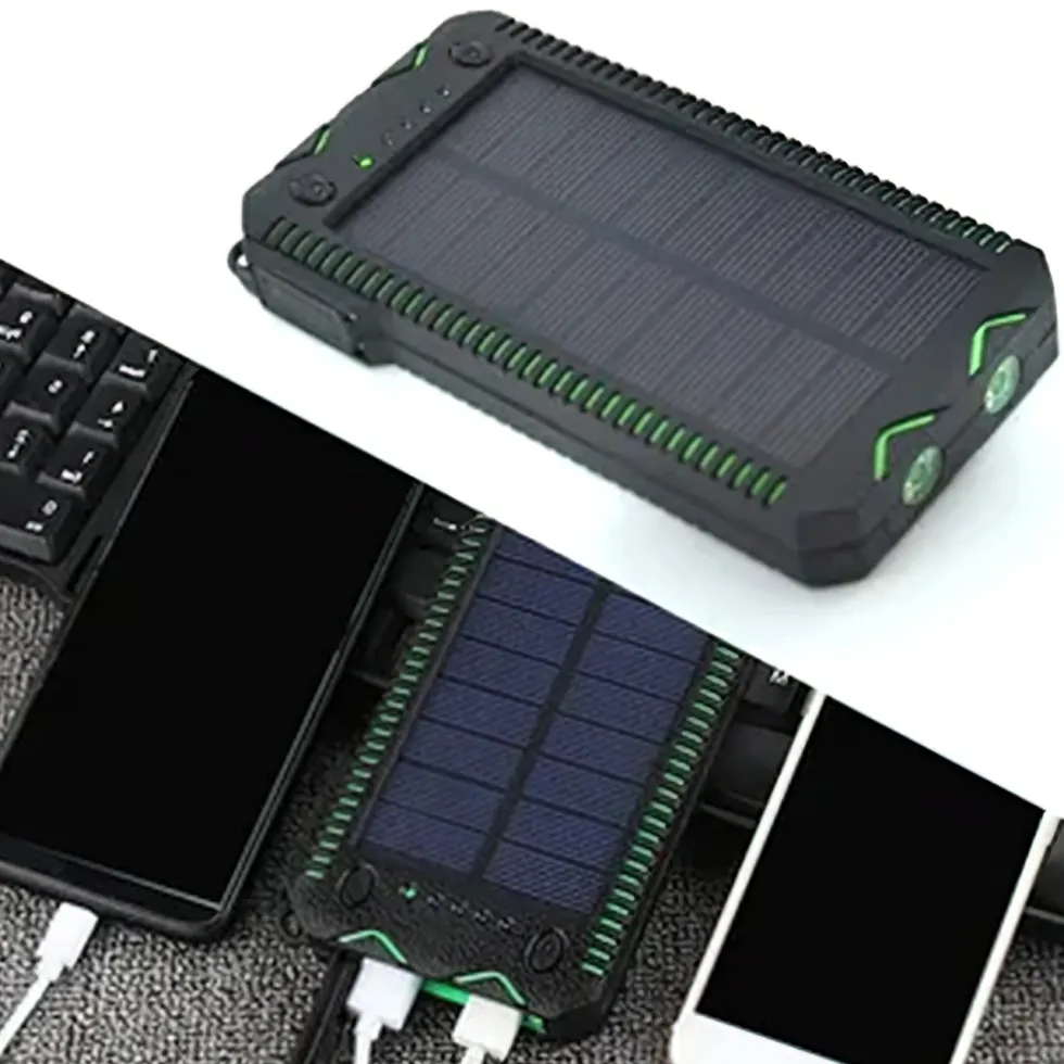 Solcell Powerbank / Laddare 10000 mAh