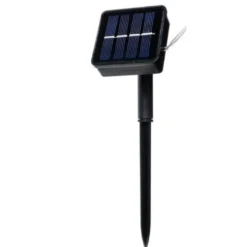 Solcellsdriven LED-ljusslinga 100 bollar varmvit 11,6 m IP44