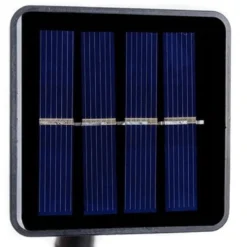 Solcellsdriven LED-ljusslinga 100 bollar varmvit 11,6 m IP44