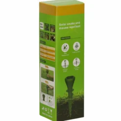 Solcellsdriven mullvadsskrämma 2-pack IP65 med 3 vibrationslägen