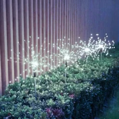Solcellslampa Maskros LED IP65 2-pack
