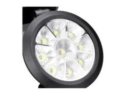 Solcellslampa utomhus LED RGBW IP55 med skymningssensor 42 cm