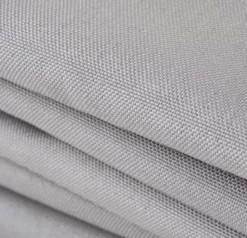 Solsegel trekant 3x3x3 m grå polyester 120 g/m² inkl 4 snören
