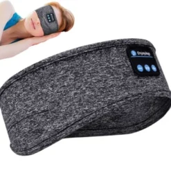 Sovhörlurar - Pannband & Ögonmask med Bluetooth Hörlurar