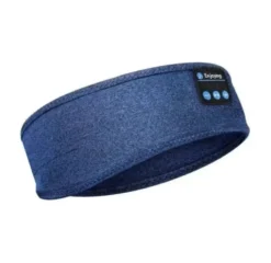 Sovhörlurar - Pannband & Ögonmask med Bluetooth Hörlurar Blå