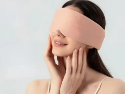Sovmask dubbelsidig varm/sval med kardborre 62,5 x 6 cm