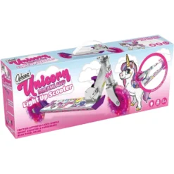 Sparkcykel Unicorn med Lysande Däck