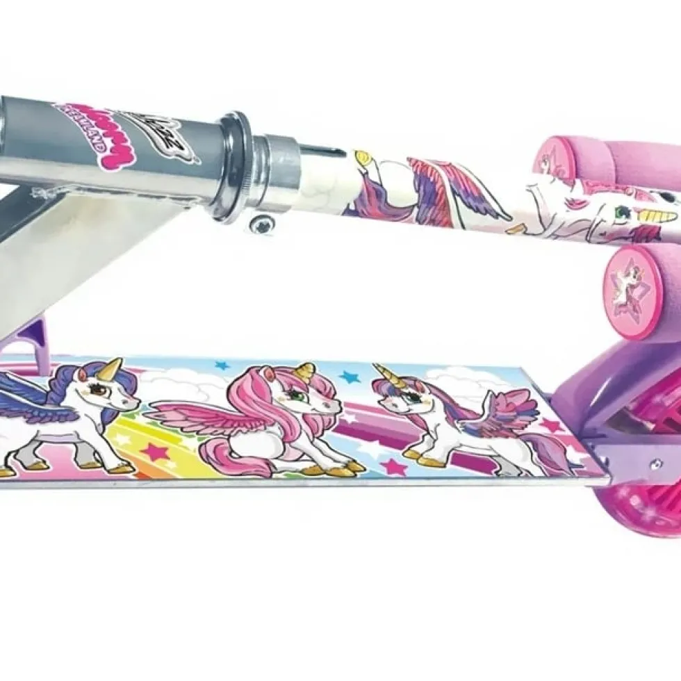 Sparkcykel Unicorn med Lysande Däck